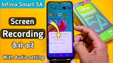 How to screen recording in Infinix Smart 5a || Infinix Smart 5a Screen Recording