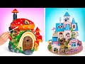 DIY Houses From Fairy Tales || How To Make 2 Magic Castles