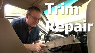 Fix Sunroof Trim & Visor Damage Like a Pro! Nissan Pathfinder Interior Repair (Part 2)