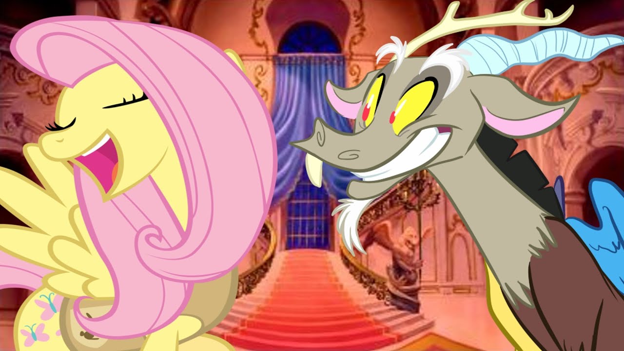 MLP Fluttershy x Discord PMV - Something There - YouTube