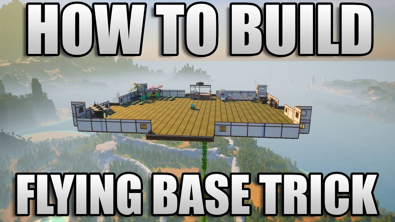 How To Build: Flying Base Trick (Palworld New Update) - YouTube