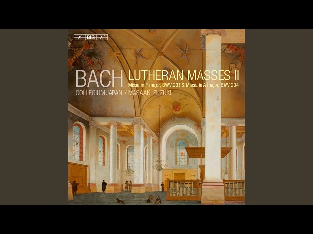 Bach - Messe Luthérienne BWV 234: Gloria (Choeur)  : Bach Collegium Japan / M.Suzuki