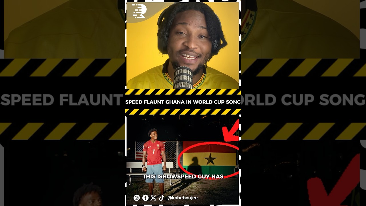 iSHOWSPEED FLAUNTS GHANA IN HIS NEW WORLD CUP SONG 🇬🇭😁