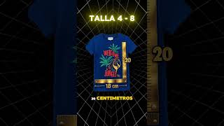 Medidas De Estampados Para Niños #shorts #viralshorts #dtf #directtofilm