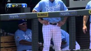 2012/06/27 Escobar's solo home run