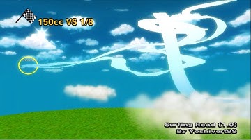 Surfing Road (1.0) - MKWii custom track - 150 VS race