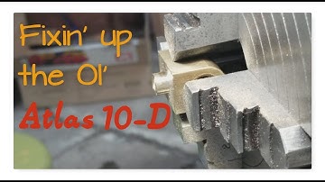 Cross Feed Nut Repair on the Atlas 10-D