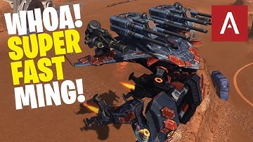 War Robots - Super Fast Ao Ming with NEW Titan Accelerator Module WR Max Gameplay