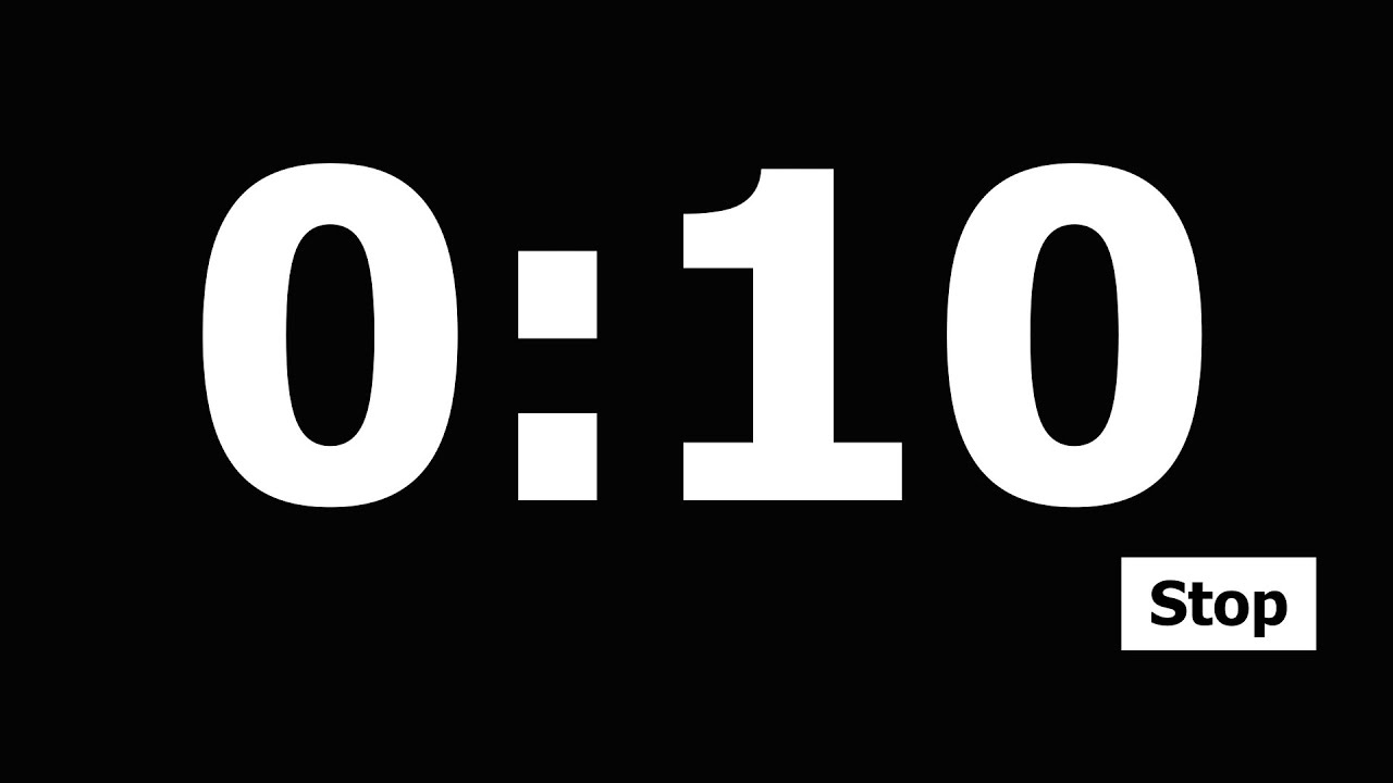 10 Second Countdown Timer - YouTube.