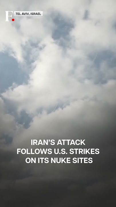 Iran Fires Missiles at Israel After US Attack | Subscribe To Firstpost | N18G