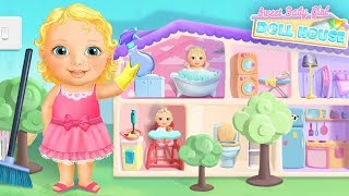 Sweet Baby Girl Doll House - Play, Care Bed Time - Kids Game! screenshot 3