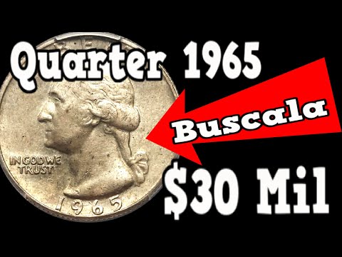 Vídeo: Una moneda de 1965 té plata?