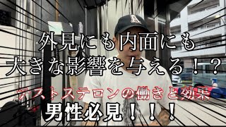 1分半でわかる！？　男性必見！　男性ホルモンテストステロンの働きと効果！