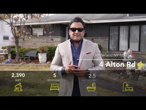 4 Alton Rd, Guilderland, NY home video tour
