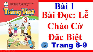 Tiếng Việt 3 Bài 1| Đọc Lễ Chào Cờ Đặc Biệt| Trang 8-9| Sách Cánh Diều