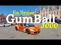 Gumball 3000 en Brujas Bélgica, el Rally de Superdeportivos más impresionante del mundo.