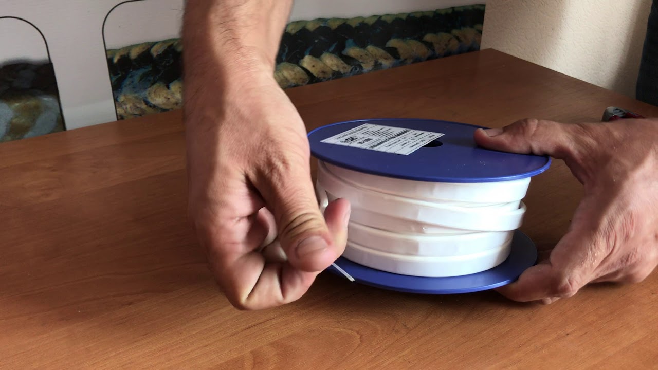 Лента самоклеющаяся ЛС-5000 из экспандированного фторопласта. Обзор ...