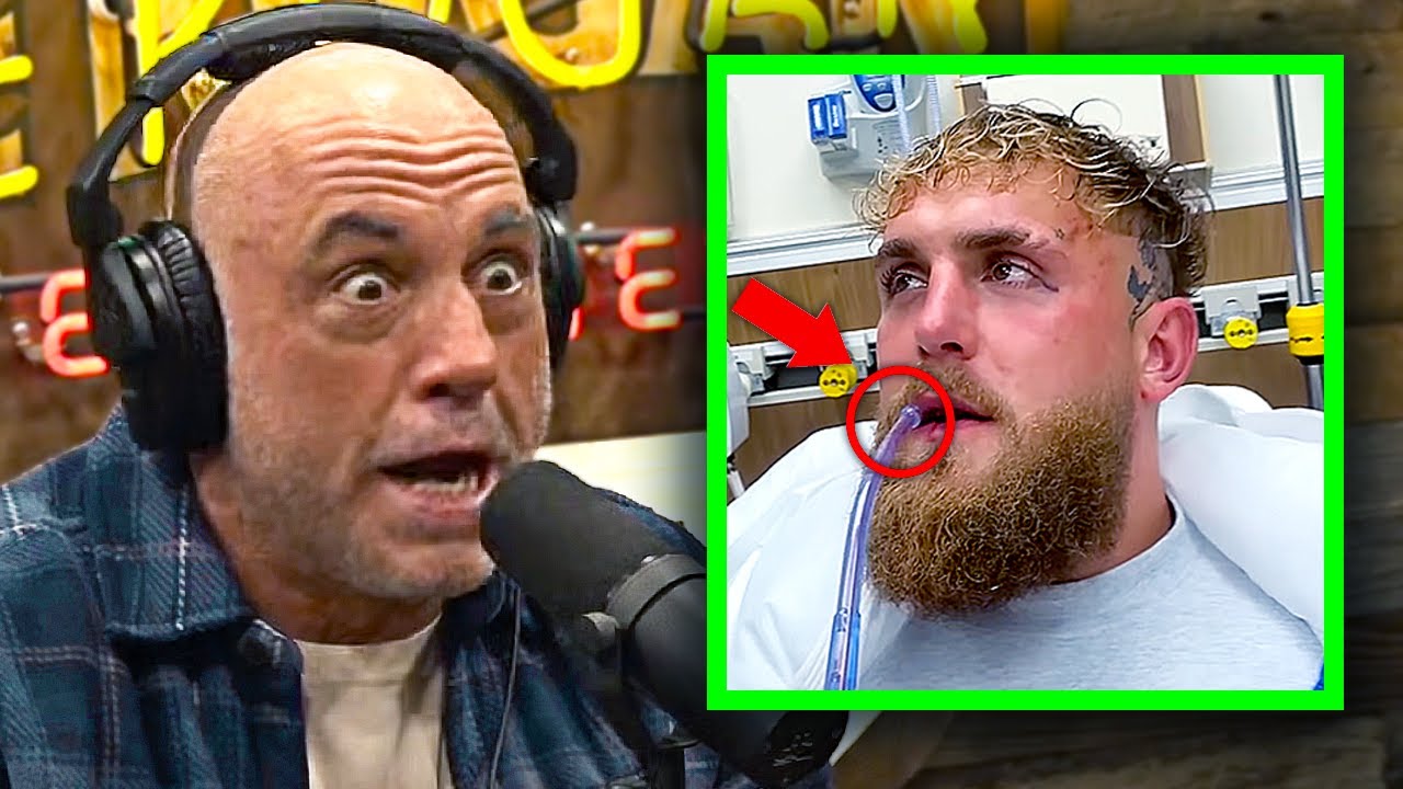 “IT’S BAD BRAIN DAMAGE!”Joe Rogan REACTS to Jake Paul’s SERIOUS BRAIN Damage from Anthony Joshua KO!