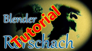 Blender Tutorial - The Rorschach Effect