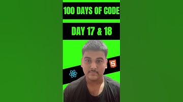 100 Days of Code: Day 17&18  My Exciting Coding Journey! #Shorts #motivation #minivlog  #computer
