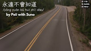 永遠不會知道 | You’ll Never Know | Mandarin Song with Pinyin \u0026 English Lyrics