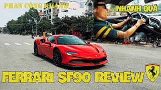 Khanh Supper OVERWHELMED by the speed of the first Ferrari SF90 1000 Horsepower in Asia.