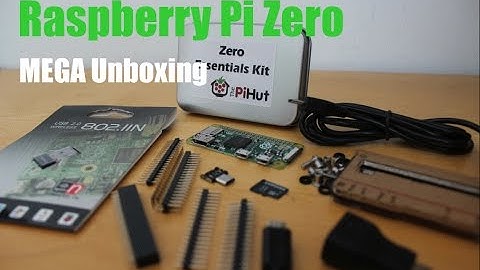 Raspberry Pi Zero V1.3 Unboxing | Mega Zero 8gb WiFi pack | The Pi Hut