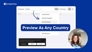 Preview Your Shopify Cookie Banner by Region (No VPN Needed) | Consentmo GDPR