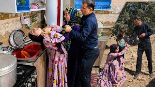 A Busy Day at Taleb’s Home; When Mina and Reza Helped and Kobra Turned It Into Conflict
