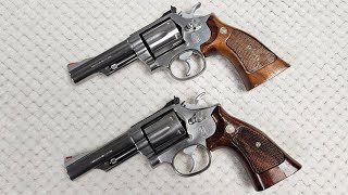Smith & Wesson 66-2  side by side comparison 