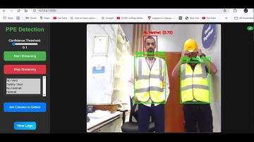 Real-Time PPE Detection System Using Python and YOLOv8 for Workplace Safety