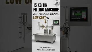 edible oil 15Kg Tin Filling machine. #machine #liquid