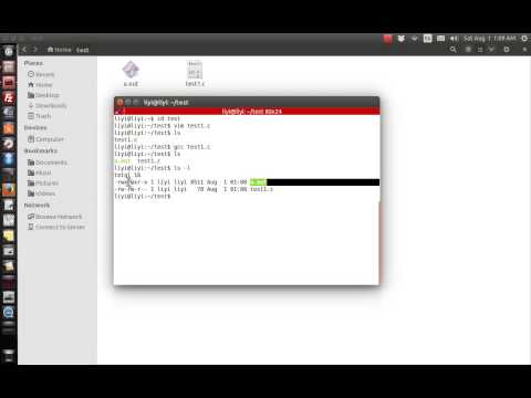 C C1  Write and compile your first "Hellow World" C program