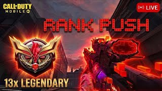 🔴 LIVE | Legendary Rank Gameplay | Sweaty Lobbies | CODM #CODM#CallOfDutyMobile#CODMLive
