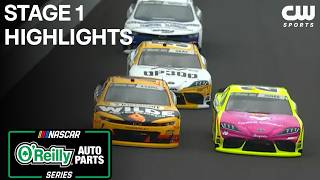 STAGE 1 HIGHLIGHTS: 2026 Indianapolis Motor Speedway | NASCAR O'Reilly Auto Parts Series | The CW
