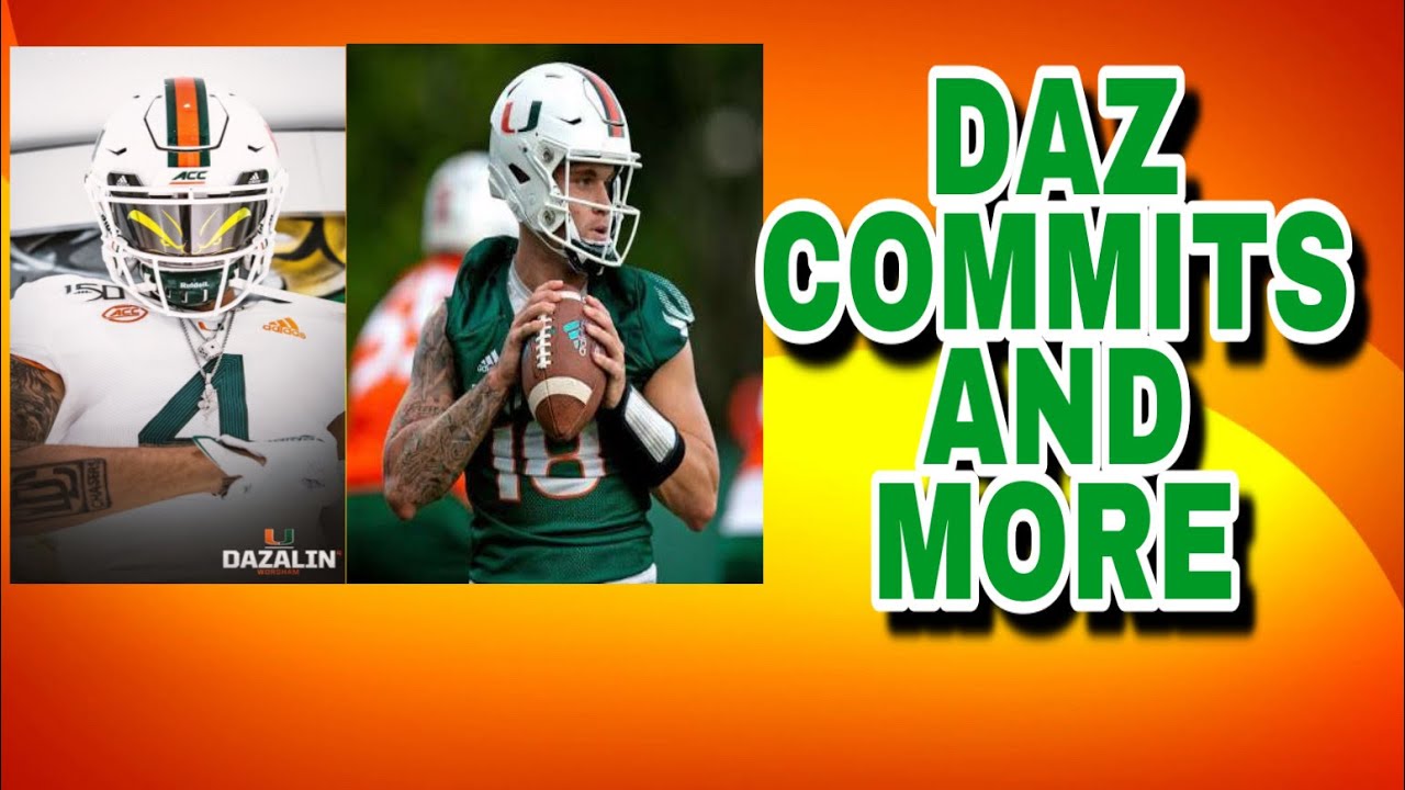 DAZ WORSHAM COMMITS & TATE MARTELL NEWS
