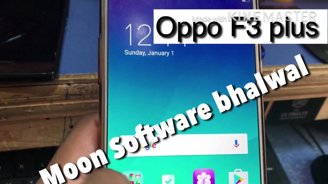 Oppo F3 Plus pattern Lock remove Done