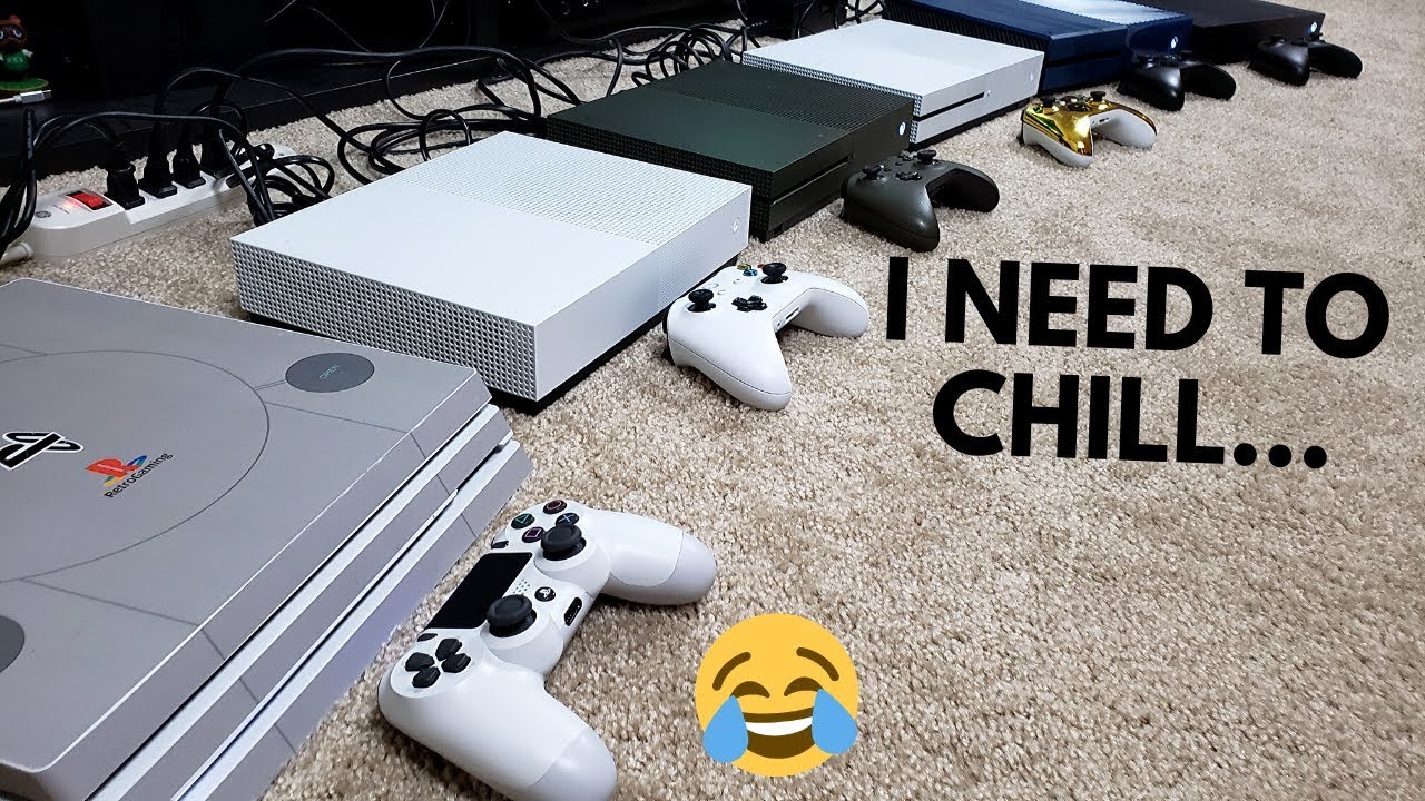 I Connected 5 XBOX ONES & A PS4 TOGETHER... What Happens?? YouTube