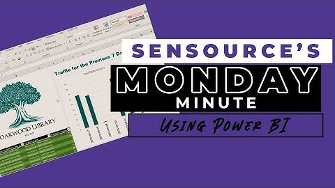 Using Power BI for People Counting Data