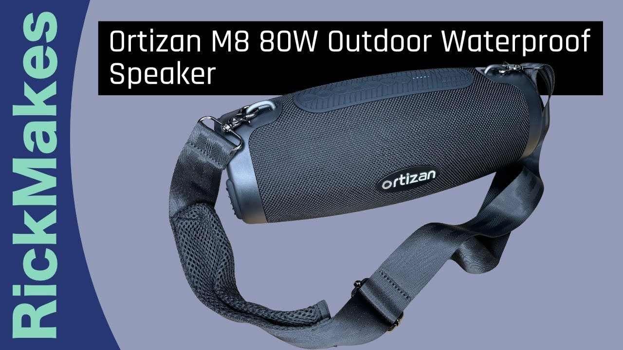 Ortizan M8 80W Outdoor Waterproof Speaker - YouTube