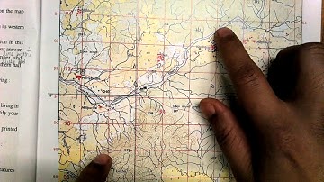 Direction of flow of a River in a Toposheet | ICSE Geography