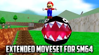 Super Mario 64 Pc Port - Extended Moveset For Sm64