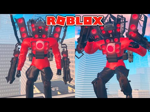 DESBLOQUEAMOS AL TITAN SPEAKERMAN MEJORADO EN EL SKIBIVERSE DE ROBLOX | JehxTp