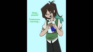 My sisters everytime I show them a post  #ocart #art #siblings #sisters