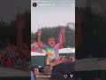 Kid sings along to SPRINTER by Dave and Central Cee at Glastonbury ❤️ #shorts