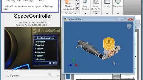 3D Mouse ScpaceController - Configuration (Part 3 of 3)