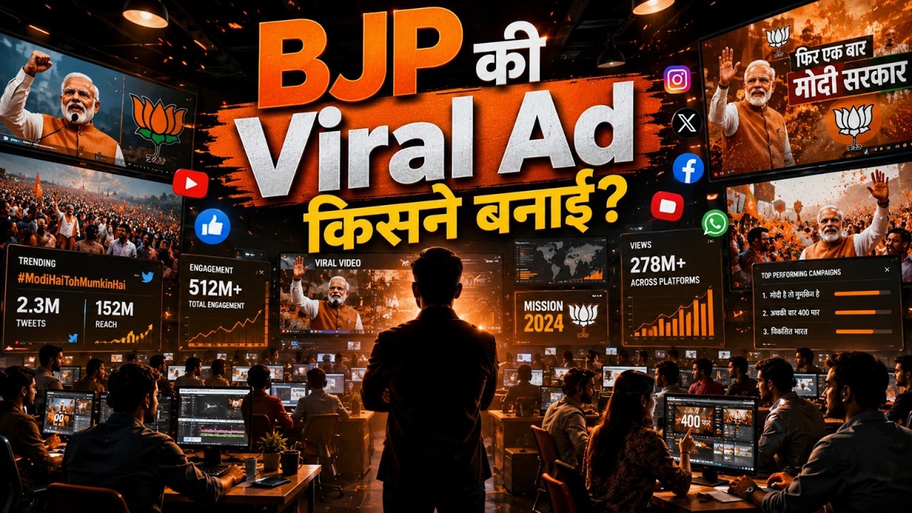 BJP की Viral Ad किसने बनाई? | Dr Vivek Bindra