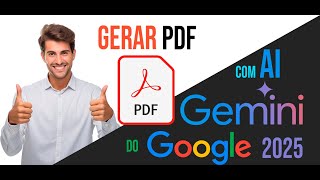 Generate PDF with Google's AI Gemini Solved 2025