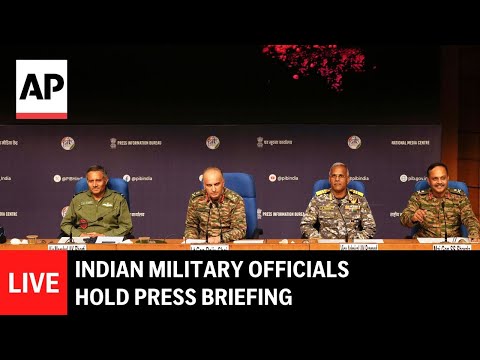 LIVE: Indian military officials give briefing as India-Pakistan ceasefire holds Episode cover