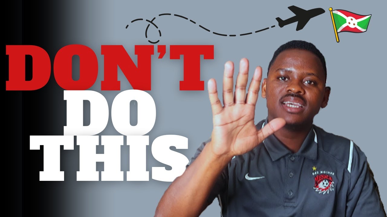 5 ошибок, которые я совершил во время поездки в Бурунди 🇧🇮